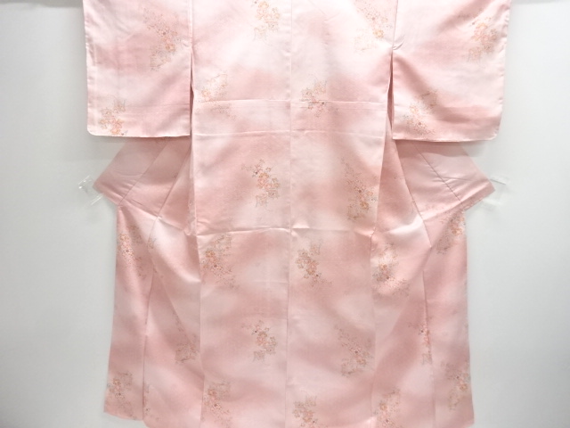 JAPANESE KIMONO / UNUSED KOMON / BOX & FLOWER